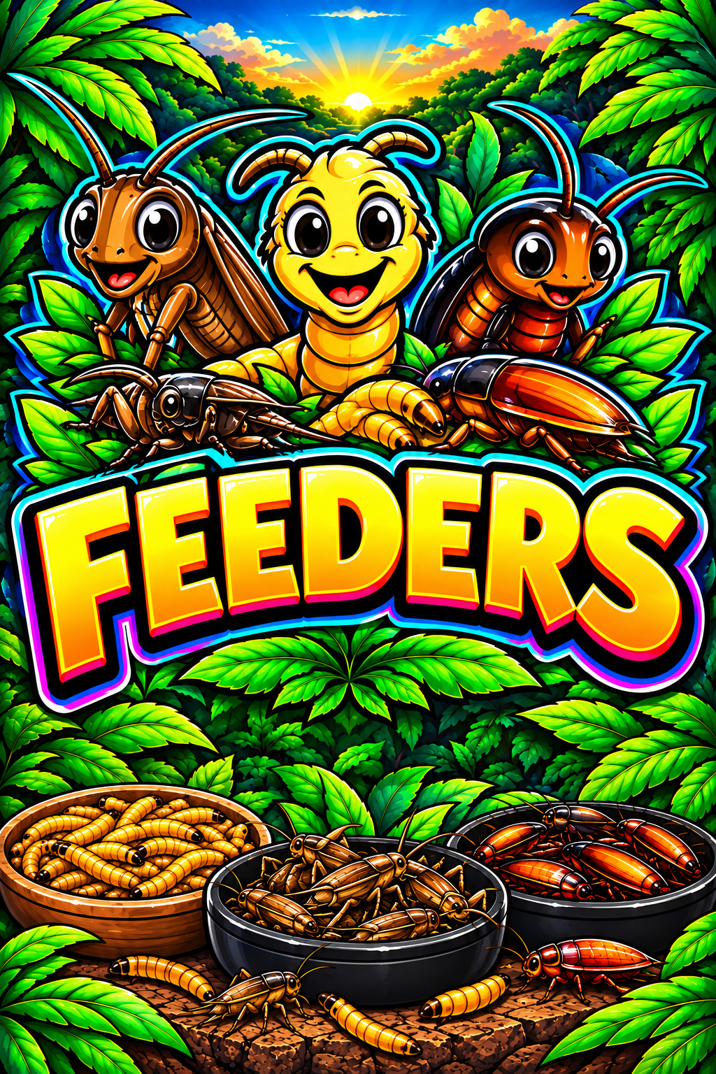 Featured Reptile Feeders | Dubia Roaches, Crickets & More
