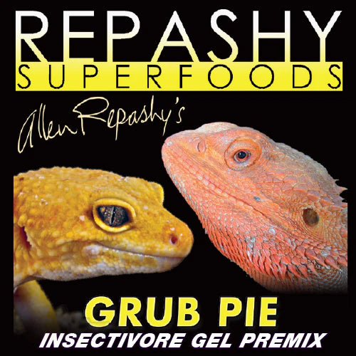 Repashy Grub Pie Insectivore Diet Gel Premix (Reptile) 3 Oz or 6 Oz JAR
