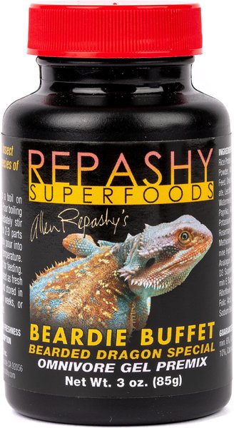 Repashy Superfoods Beardie Buffet Gel Premix Bearded Dragon Food, 3-oz bottle or 6oz