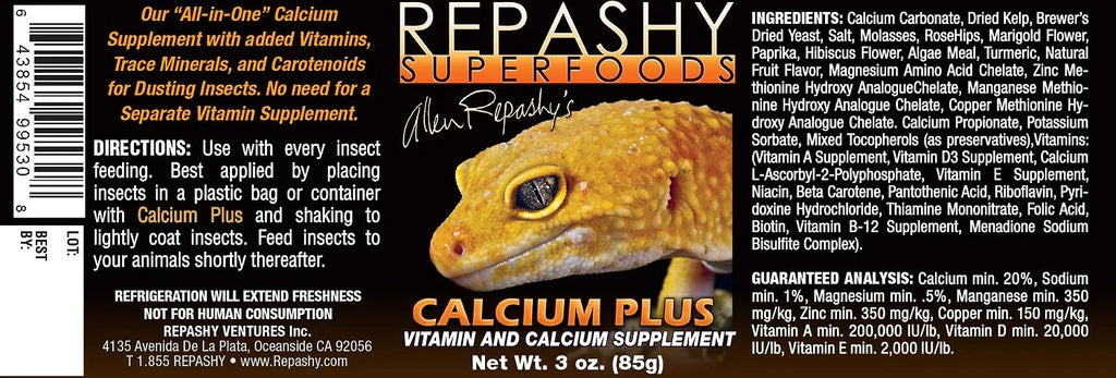 Repashy Calcium Plus 3 oz or 6 oz