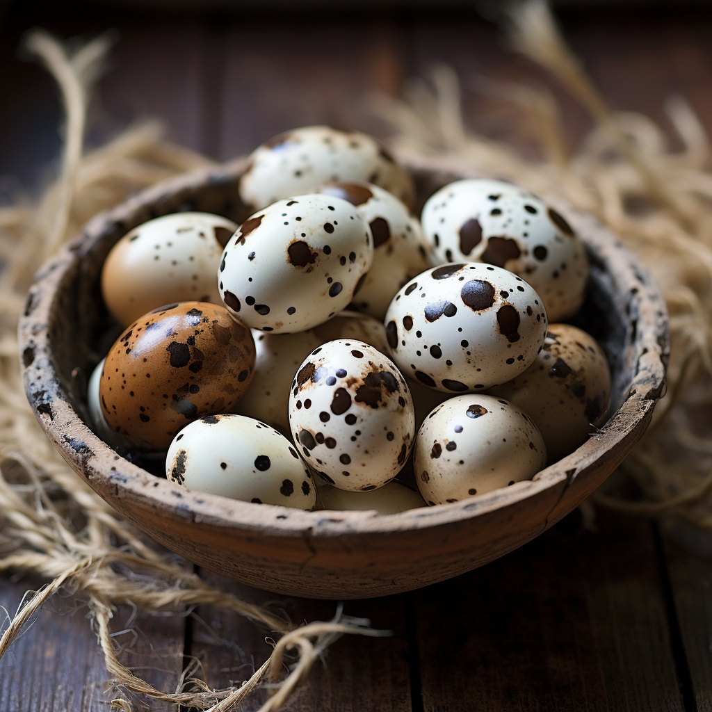 Happy Healthy Quail Eggs -please read about shipping below